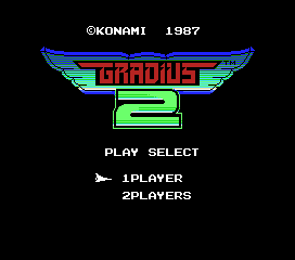 Play MSX 1 Gradius 2