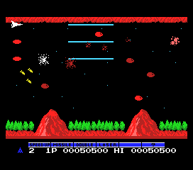 Play MSX 1 Gradius