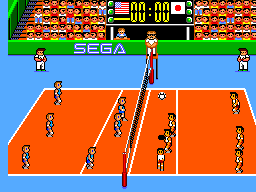Master System Great Volleyball (USA, Europe)