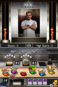 DS Hell's Kitchen - The Game (USA) (En,Fr,De,Es,It)