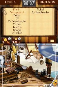 DS Hidden Objects - The Big Journey (Europe) (En,De)