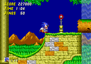 Play Genesis Hyper Sonic in Sonic 2