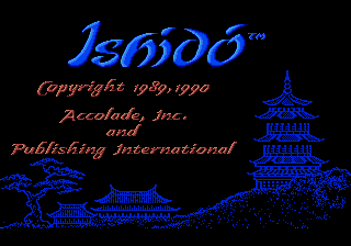 Play Genesis Ishido - The Way of Stones (USA)