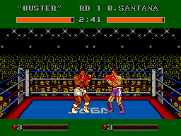 Master System James 'Buster' Douglas Knockout Boxing (USA)