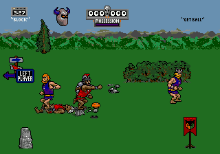 Play Genesis Jerry Glanville's Pigskin Footbrawl (USA)