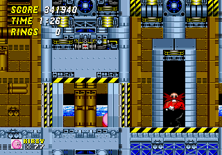 Play Genesis Kirby in Sonic the Hedgehog 2