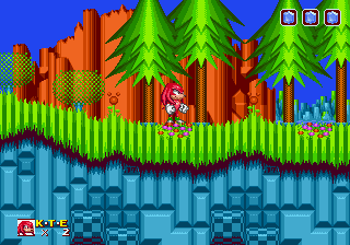 Play Genesis Knuckles' Emerald Hunt