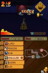 DS Madagascar Kartz (Europe) (En,Fr,De,Es,It,Nl,Sv)