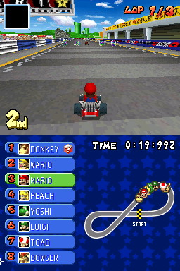 DS Mario Kart DS (Europe) (Demo) (Kiosk)