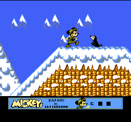 Play NES Mickey's Safari in Letterland (USA)