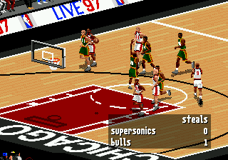 Play Genesis NBA Live 97 (USA, Europe)