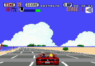 Play Genesis OutRun (Japan)