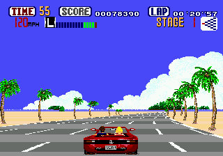 Play Genesis OutRun (USA, Europe)