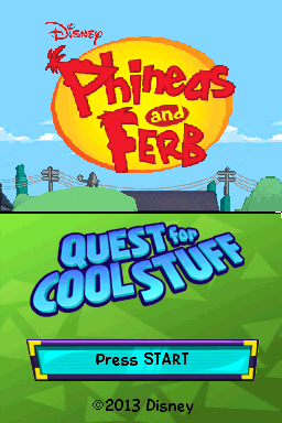DS Phineas and Ferb - Quest for Cool Stuff (USA)