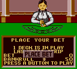 Play Game Gear Poker Faced Paul's Blackjack (USA, Europe)