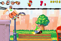 Boy Advance Popeye - Rush for Spinach (U)(Endless Piracy)