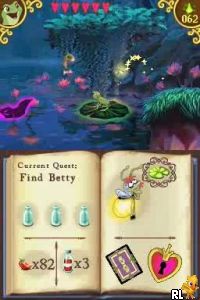DS Princess and the Frog, The (Europe) (En,Fr,De,Es,It,Nl)