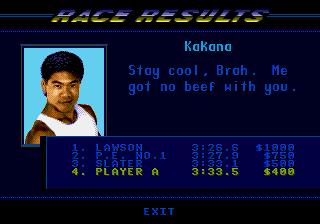 Play Genesis Road Rash II (USA, Europe) (v1.2)