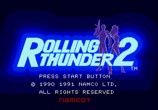 Play Genesis Rolling Thunder 2 (Japan)