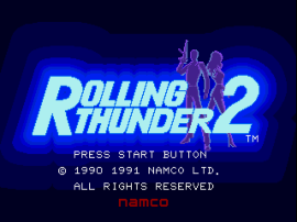 Play Genesis Rolling Thunder 2 (USA)