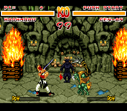 Play SNES Samurai Shodown (Europe)