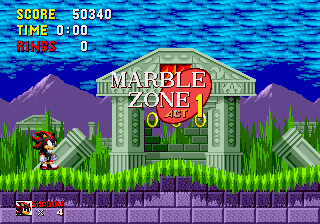 Play Genesis Shadow the Hedgehog in Sonic the Hedgehog
