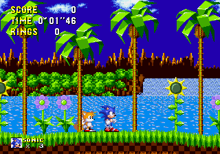 Play Genesis Sonic 1 in Sonic 3 (S.C.E. Version)