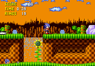 Play Genesis Sonic 100 - Sunset Hill Demo