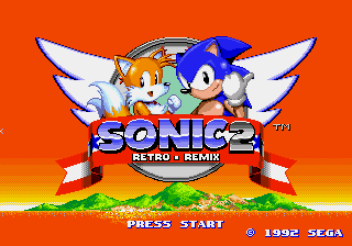 Play Genesis Sonic 2 Retro Remix