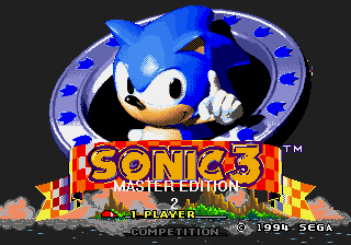 Play Genesis Sonic 3 Master Edition 2 (K Fusion Version)
