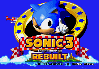 Play Genesis Sonic 3 Rebuilt