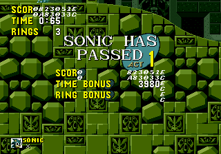 Play Genesis Sonic in Colored Zone