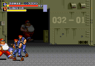 Play Genesis Sonic in Streets of Rage 3
