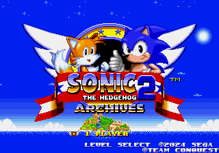 Play Genesis Sonic The Hedgehog 2 - Archives (SHC2024)