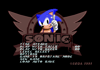 Play Genesis Sonic The Hedgehog Open Source Project 0.07