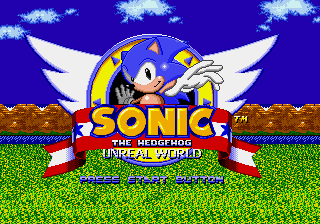 Play Genesis Sonic Unreal Worlds v1