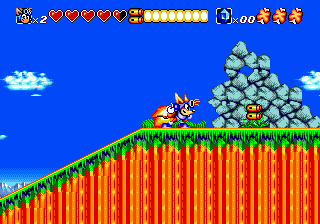 Play Genesis Sparkster - Rocket Knight Adventures 2 (Japan)