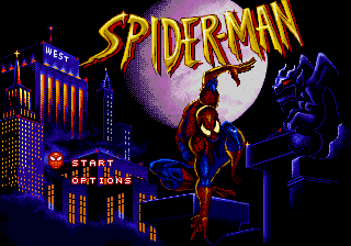 Play Genesis Spider-Man (USA) (Acclaim) (Beta)