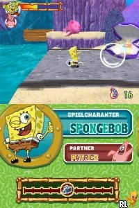 DS SpongeBob's Atlantis SquarePantis (Europe) (De,El)