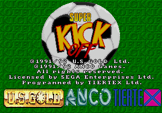 Play Genesis Super Kick Off (Europe)