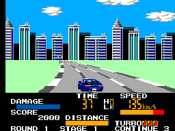 Master System Taito Chase H.Q. (Europe)