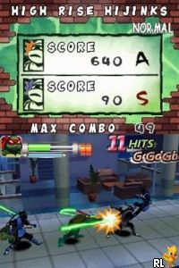 DS Teenage Mutant Ninja Turtles - Arcade Attack (Europe) (En,Fr,De,Es,It,Nl)