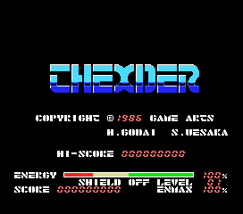 Play MSX 1 Thexder