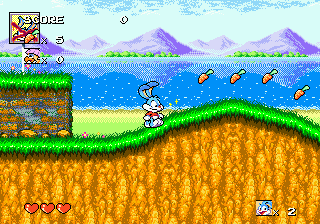 Play Genesis Tiny Toon Adventures - Buster's Hidden Treasure (Europe)
