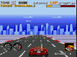 Play Genesis Turbo OutRun (Japan, Europe)