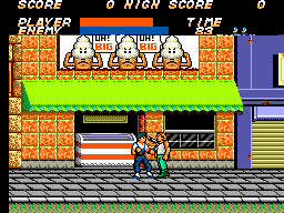 Master System Vigilante (USA, Europe)