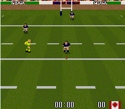 Play SNES World Class Rugby (France)