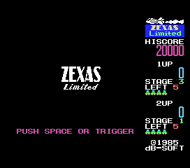 Play MSX 1 Zexas Limited